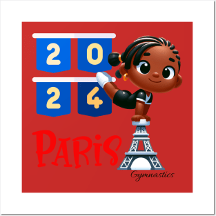 2024 Paris : Gymnastics Posters and Art